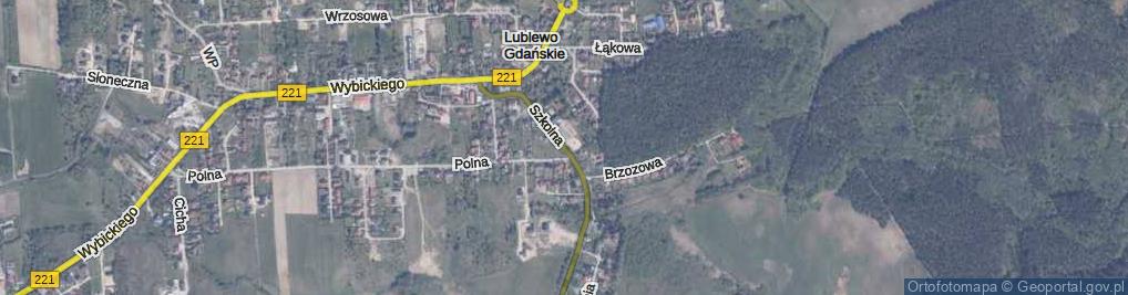 Zdjęcie satelitarne Szkolna ul.